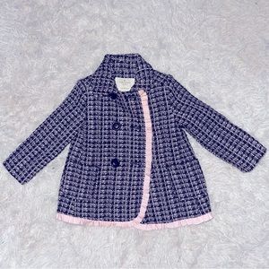 2T Kate Spade Tweed Coat